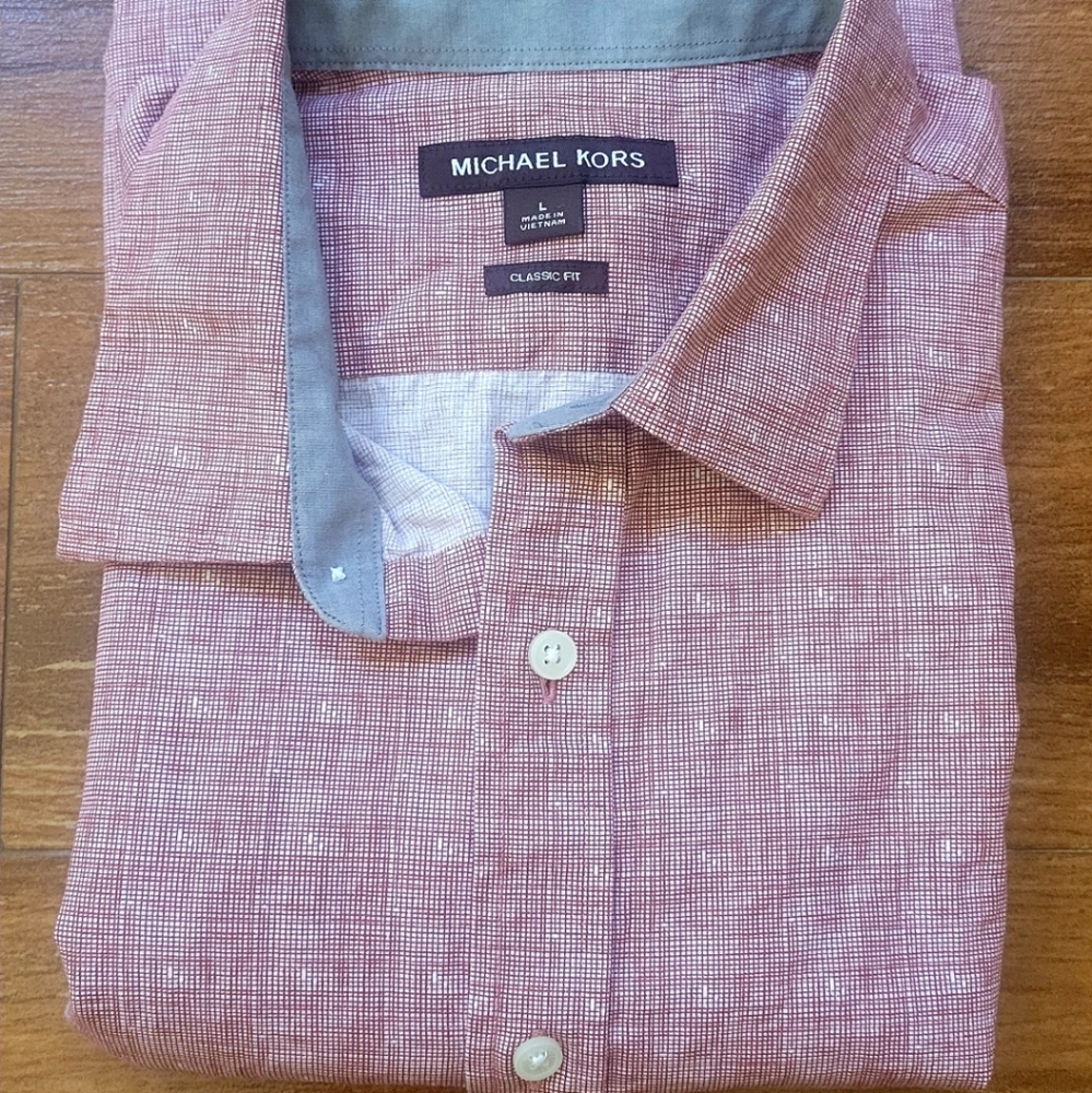 |Michael Kors Men's| Classic-Fit button down shirt